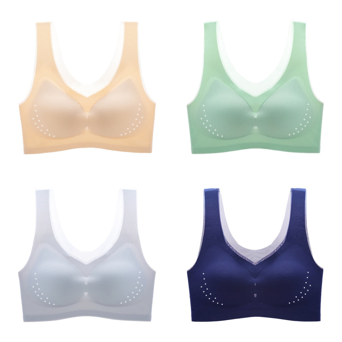 đă4 db-os csomagăNĆi kĂ©nyelmes, lĂ©gĂĄteresztĆ, merevĂtĆ nĂ©lkĂŒli melltartĂł â€ïžă40-120 kgă