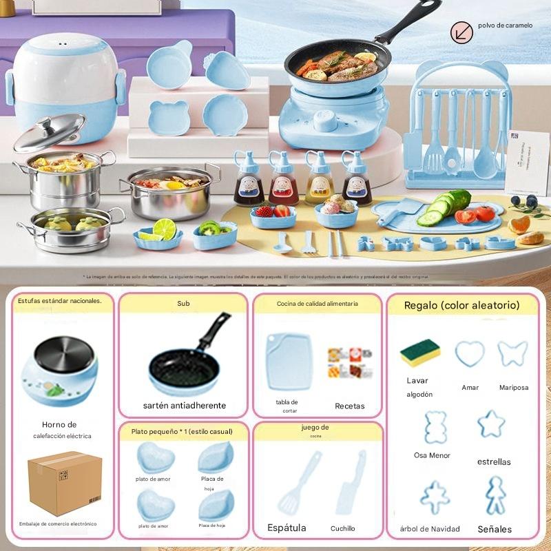 🔥 ¡50% de descuento!🎁 Mini juego de cocina para niños de verdad 🍳 ✨