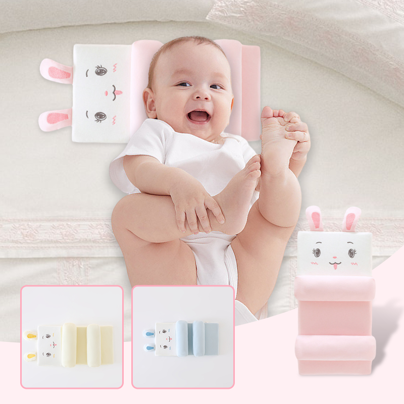 👶💤【Ajánlott életkor: 0-1 év】Billenésgátló párna a baba fejére