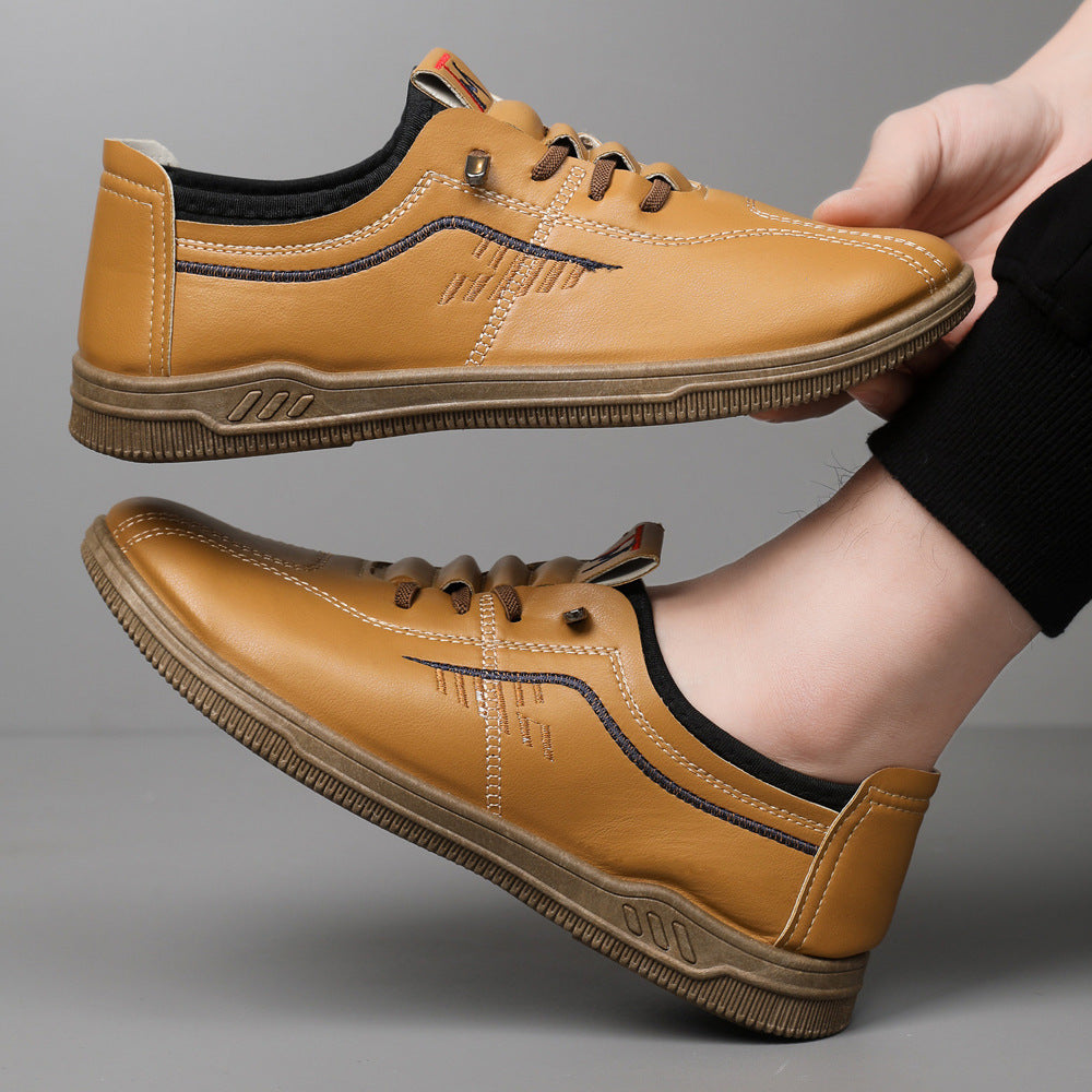 ✨👞 【39-44】Férfi üzleti cipők légáteresztő bőrből ✅ szagtalanító ✅ puha bőr talp