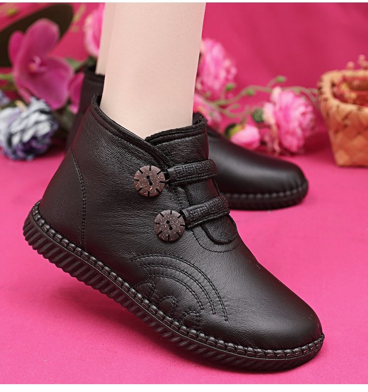 【35-40】❄️👢 Női csúszásgátló bőrcipő őszre és télre, kézzel készített Olaszországban