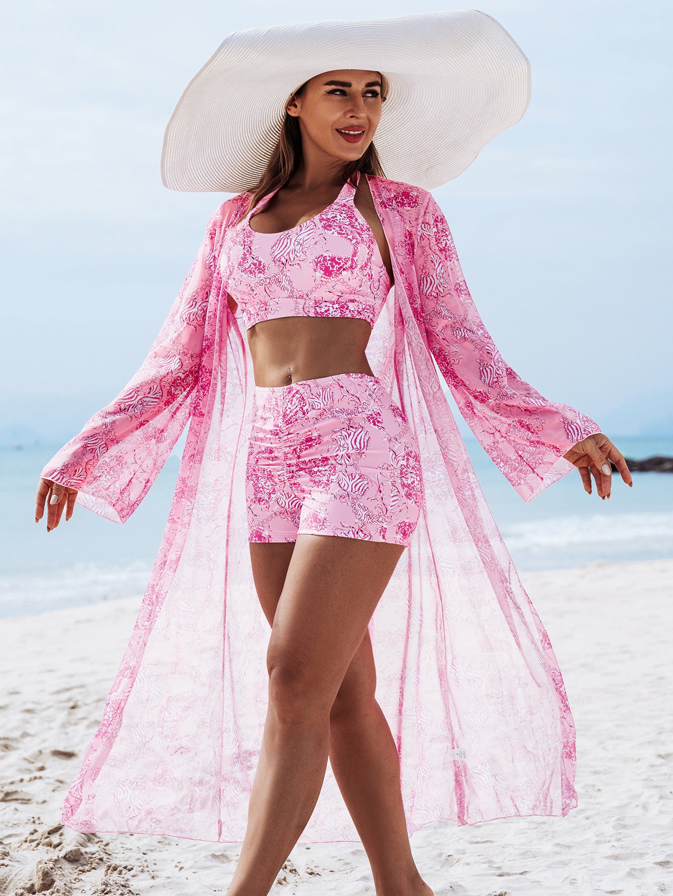 🩱🏖️【S-2XL】Módní a sexy třídílné bikiny, vysoká kvalita