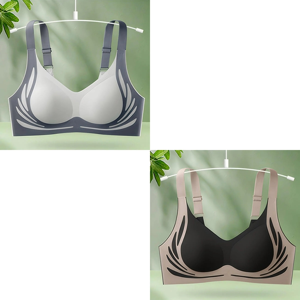 đă4 csomagă NĆi egyrĂ©szes vezetĂ©k nĂ©lkĂŒli melltartĂłâ€ïžă40-85 kgă