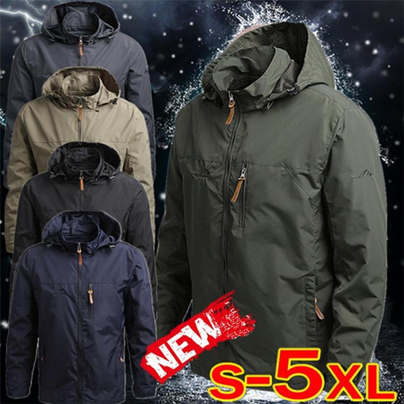 【30% OFF】🔥【M~5XL】2024 új férfi szélálló vízálló kültéri mászókabát