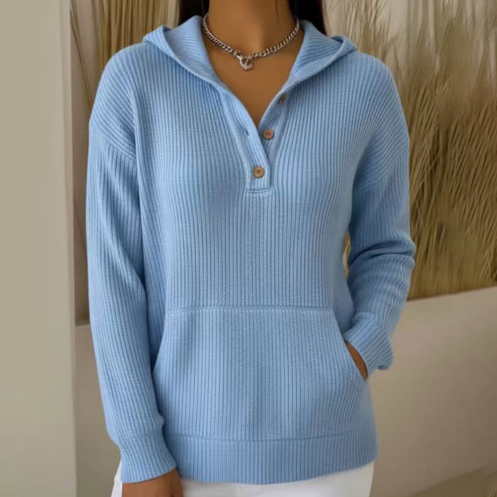 【S–3XL】2026 nowy model z kapturem, casualowa bluza z sztruksu