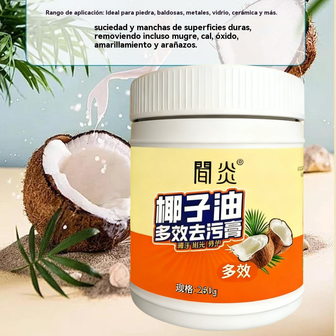 🔥【Compra 1 y llévate 1 gratis】2 piezas 27 euros🔥 Pasta de limpieza doméstica multifuncional que puede limpiar manchas de aceite, óxido y cal.