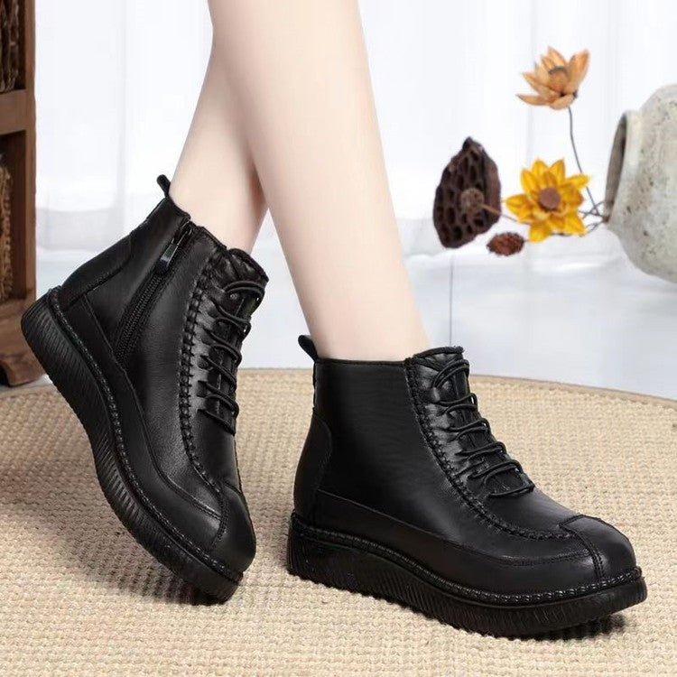 đ„ă35-43ă 2024 Ćszi Ă©s tĂ©len Ășj bokacsizma puha, vastag talp a melegĂ©rt