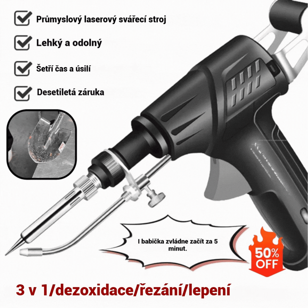 🔥【Kupte 1 a získejte 1 zdarma】🔩Ruční elektrická páječka, sada pro automatické pájení✅