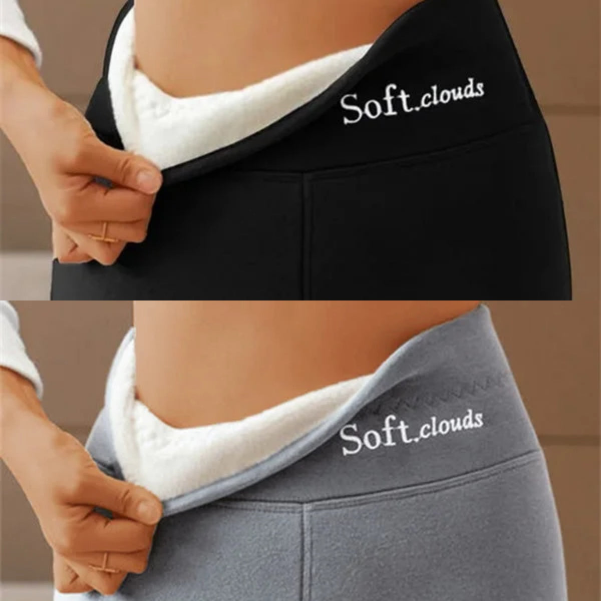 ✨【2 darabos】⛄【S-5XL】Női meleg és stílusos gyapjú leggings - Téli alapvető darab