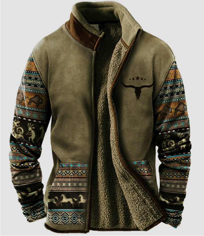 🧥❄️【Oferta por tiempo limitado 50%】Sudadera con capucha para hombre 2025, cálida para otoño e invierno