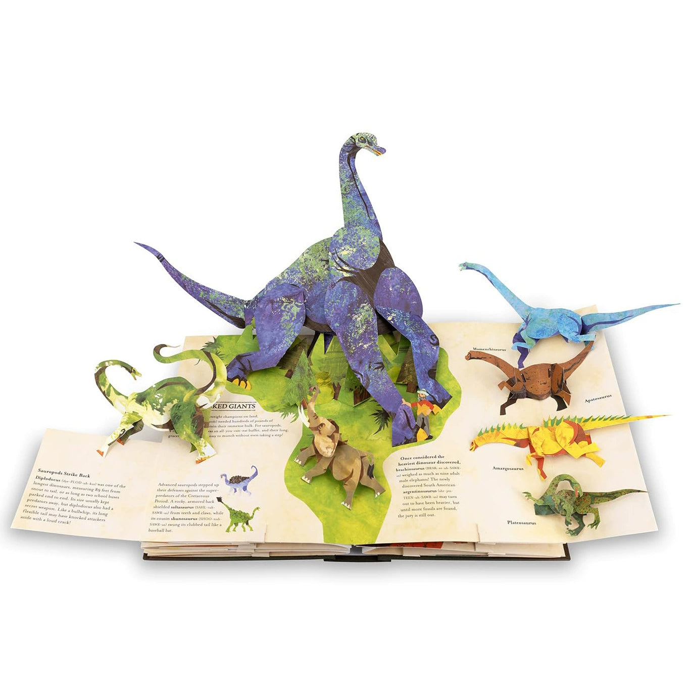 【Vásároljon 1-et, kapjon 1-et ingyen】📕 3D ŐskoriDinoszauruszokKiugró könyv Dinoszaurusz Enciklopédia