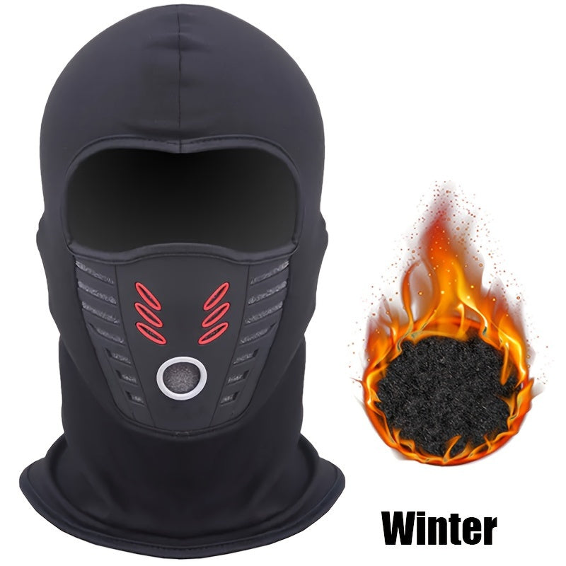 ☀️🔥Teljes arcmaszk, hidegálló, sílovaglás, téli, szélálló és meleg, unisex