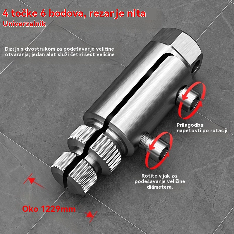 🔥50% popusta🔥【Kupite jedan, dobijte jedan gratis】Sredstvo za uklanjanje puknutih niti s kutne slavine, univerzalna slavina