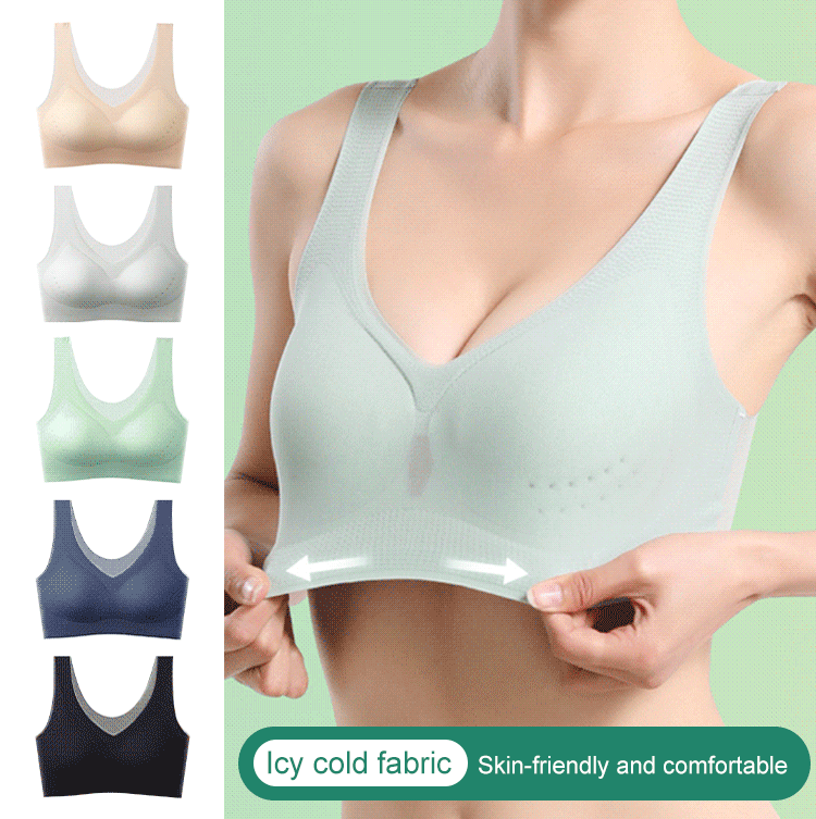 🥰【5db akció】 Latex melltartó, vékony melltartó, vezeték nélküli, szuper kényelmes