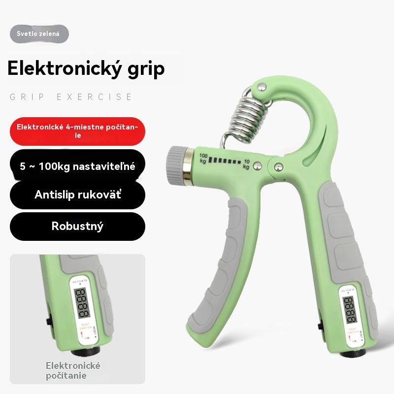 💪Oferta por tiempo limitado🔥Entrenador de fuerza de muñeca con contador y resistencia ajustable