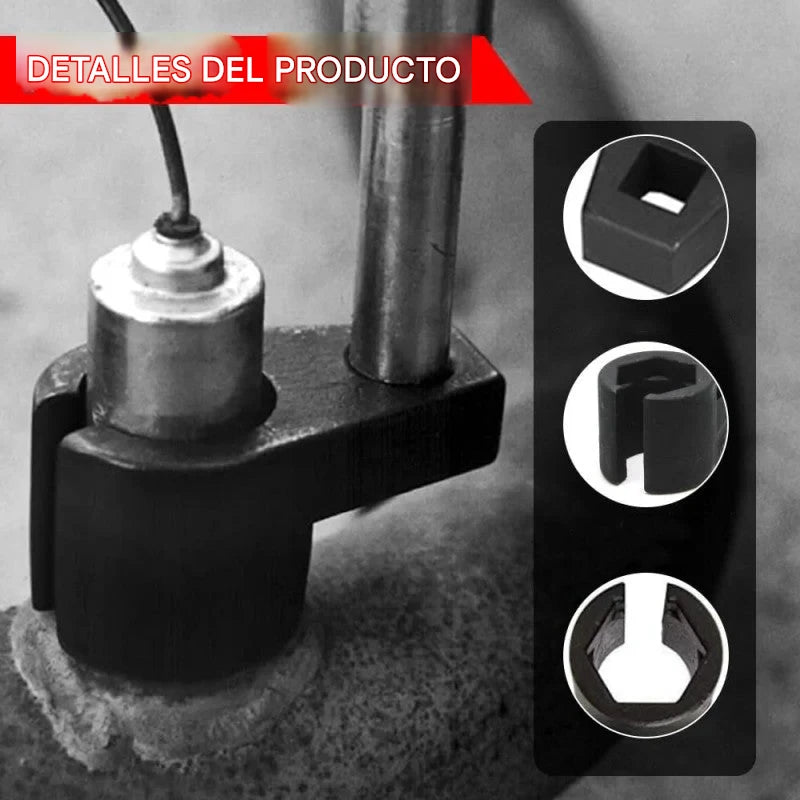 Oferta por tiempo limitado 🔧🔧Juego de 5 piezas de kit de reparación de roscas y manguitos de polarización de sensor de oxígeno automotriz