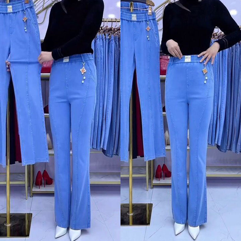 🏆【Kupte 1 a získejte 1 zdarma】👖【S-4XL】Dámské strečové džíny s vysokým pasem