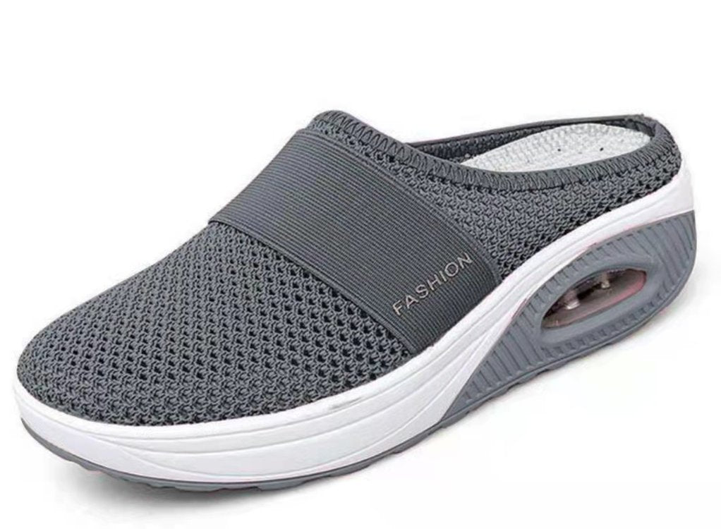 🚶♀👟【35-43】 2025 légpárnás hálós cipők divatos üreges papucsok