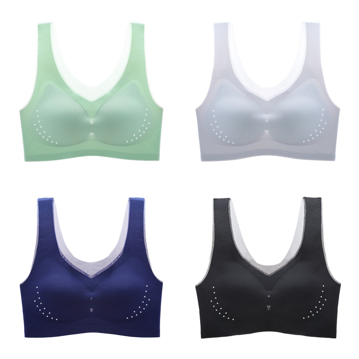 đă4 db-os csomagăNĆi kĂ©nyelmes, lĂ©gĂĄteresztĆ, merevĂtĆ nĂ©lkĂŒli melltartĂł â€ïžă40-120 kgă