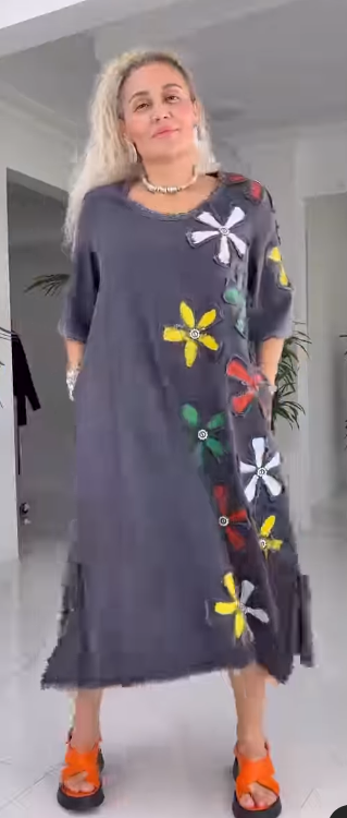 【S-5XL】A tavasz frissessége és nőiessége ✅ ✅ Könnyű levegő, divatos és kényelmes🌼 ✅ Hangulatot és kényelmet teremt ✅ Két színben kapható.