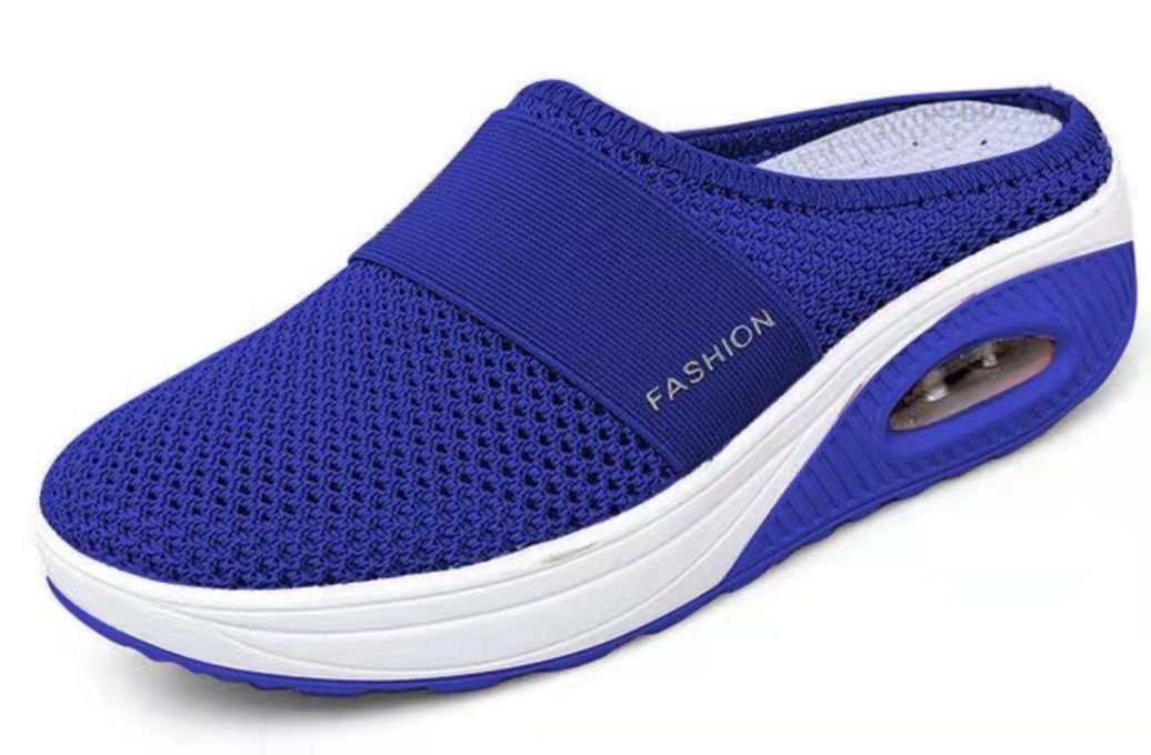 🚶♀👟【35-43】 2025 légpárnás hálós cipők divatos üreges papucsok