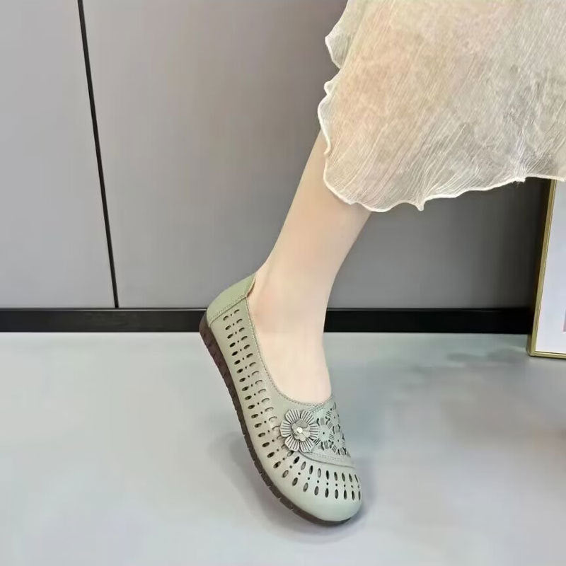 【35-40】🥿Casual cipő puha és csúszásmentes marhabőr talppal.
