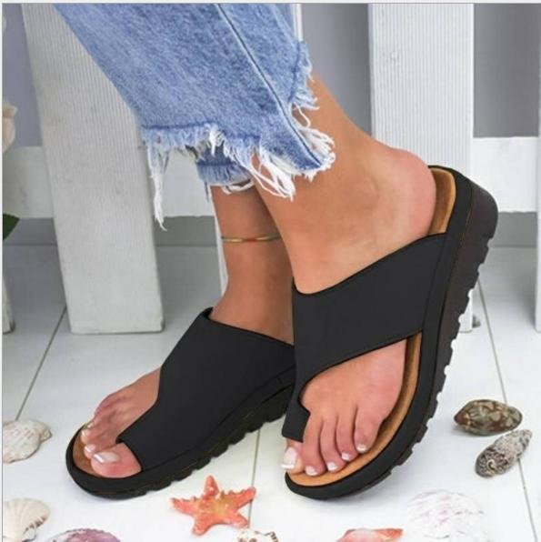 【35-43】🍃👡Női robbanékony, lapos fenekű nyári crossover nagy méretű papucs