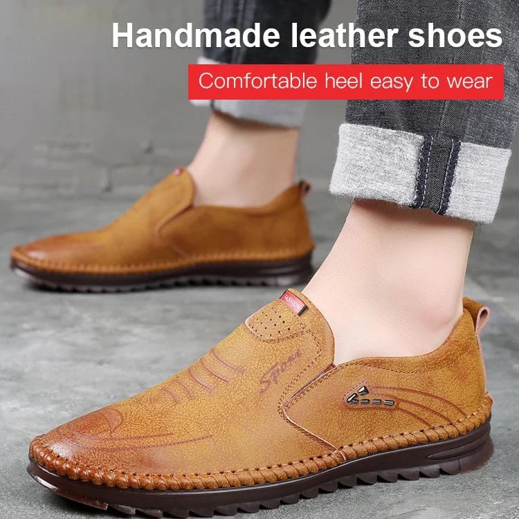 🔥【HOT SALE】🔥 2025 kézzel készített, lélegző és kényelmes marhabőr cipők