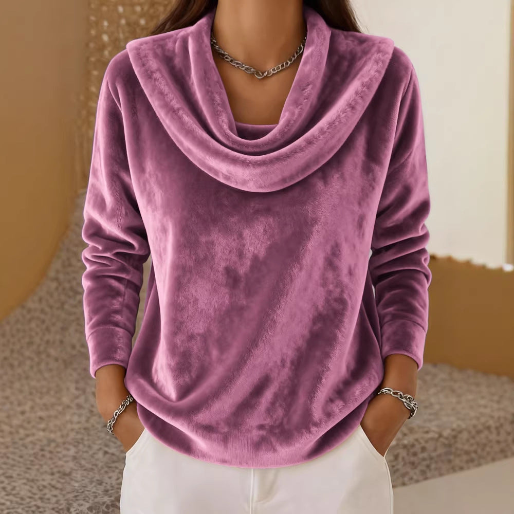 🔥❤️ 【S–3XL】Nowa, casualowa, luźna bluza polarowa z długim rękawem