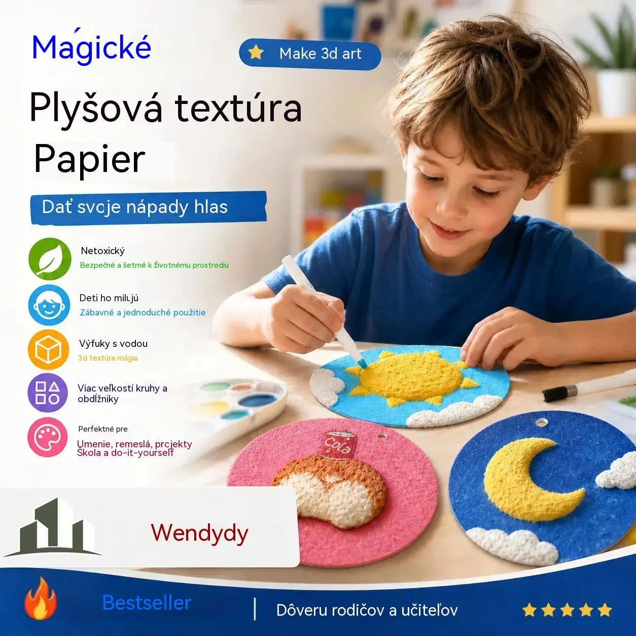 🎄Különleges meglepetés ajánlat! 🔮Mesterítsd el a rajzolás varázsát! 👩🎨Habszivacs texturált rajzpapír🎁