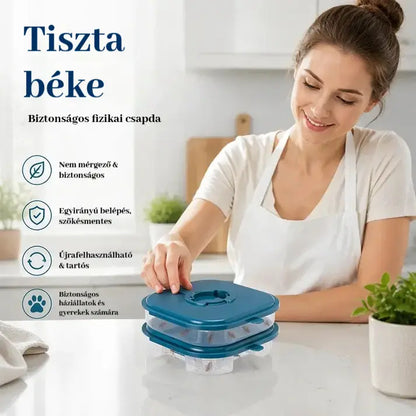 💪 Újrafelhasználható csótánycsalétek állomás