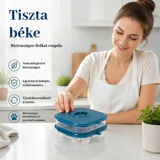💪 Újrafelhasználható csótánycsalétek állomás