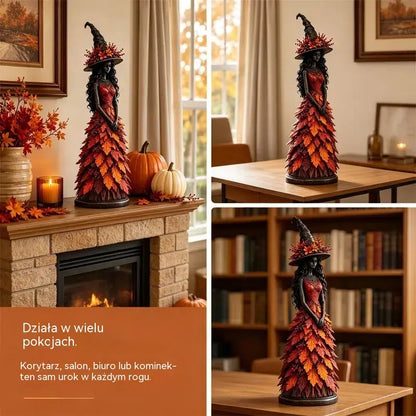🧙‍♀️Ograniczona czasowo zniżka 50%‍♀️ Zaczarowana figurka jesiennej wiedźmy