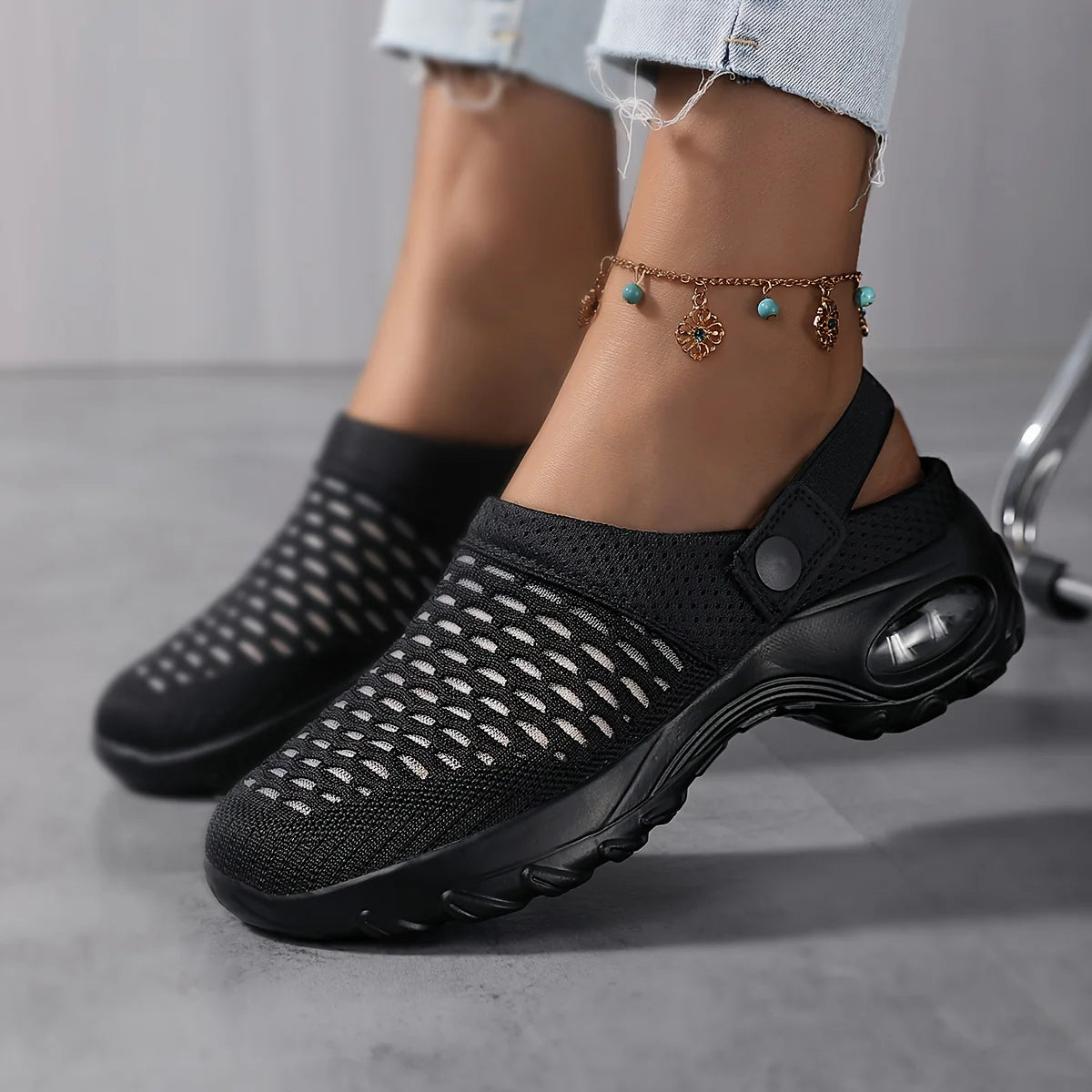 🔥👡【35-43】Új divatos női légáteresztő puha talpú szandál