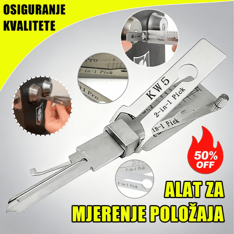 🔐🔑 49% kedvezmény🔥Rozsdamentes acél kulcsdekóder