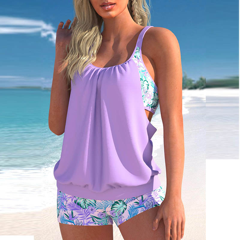 🩱【50% kedvezmény】💗【S-5XL】Elegáns női mintás fürdőruha
