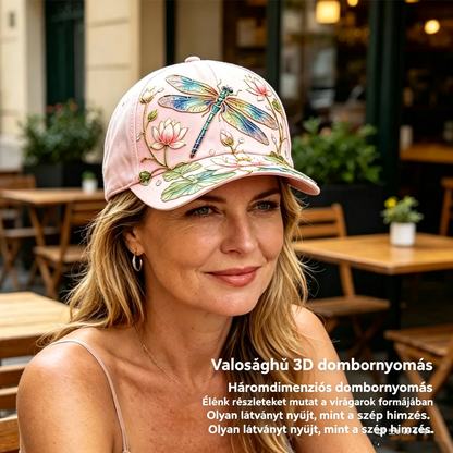 🧢Divatos prémium sapka 3D hímzéssel, napvédelemmel és árnyékolással