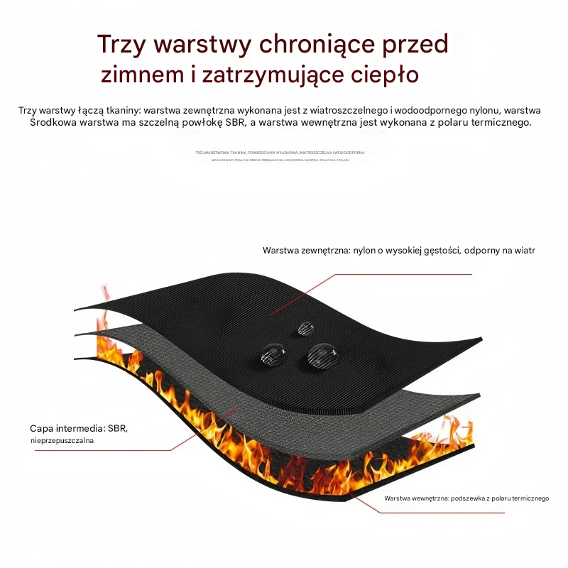 🔥【Kup 1, otrzymaj 1 gratis】❄️⛷️Jesień/zima, jazda na rowerze, piesze wędrówki, ciepłe rękawice narciarskie, wodoodporne i wiatroszczelne rękawice polarowe🧤