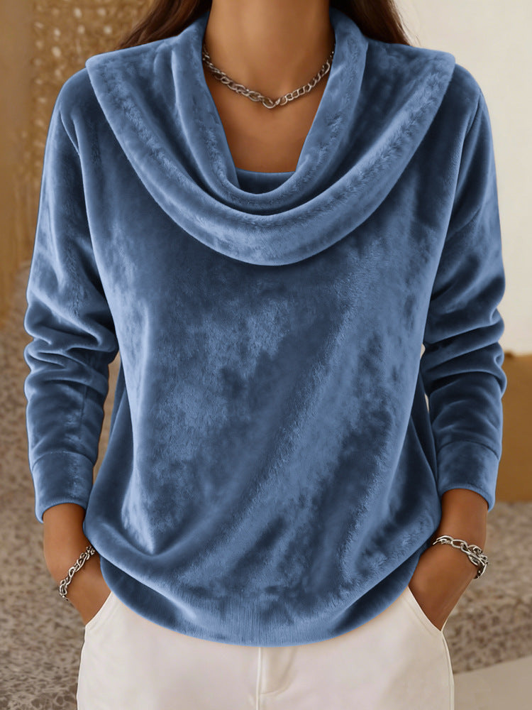 🔥❤️ 【S–3XL】Nowa, casualowa, luźna bluza polarowa z długim rękawem