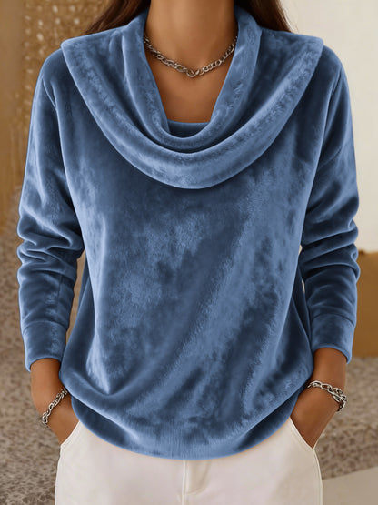 🔥❤️ 【S–3XL】Nowa, casualowa, luźna bluza polarowa z długim rękawem