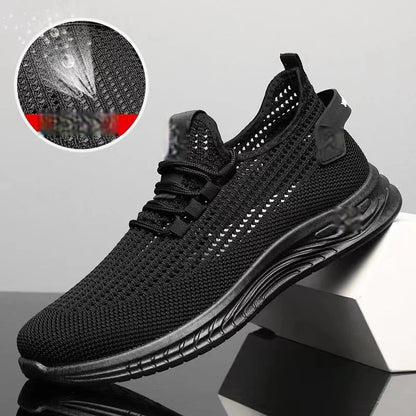 🔥【39-44】👟Kényelmes és légáteresztő hálós, csúszásmentes, divatos alkalmi férfi cipő