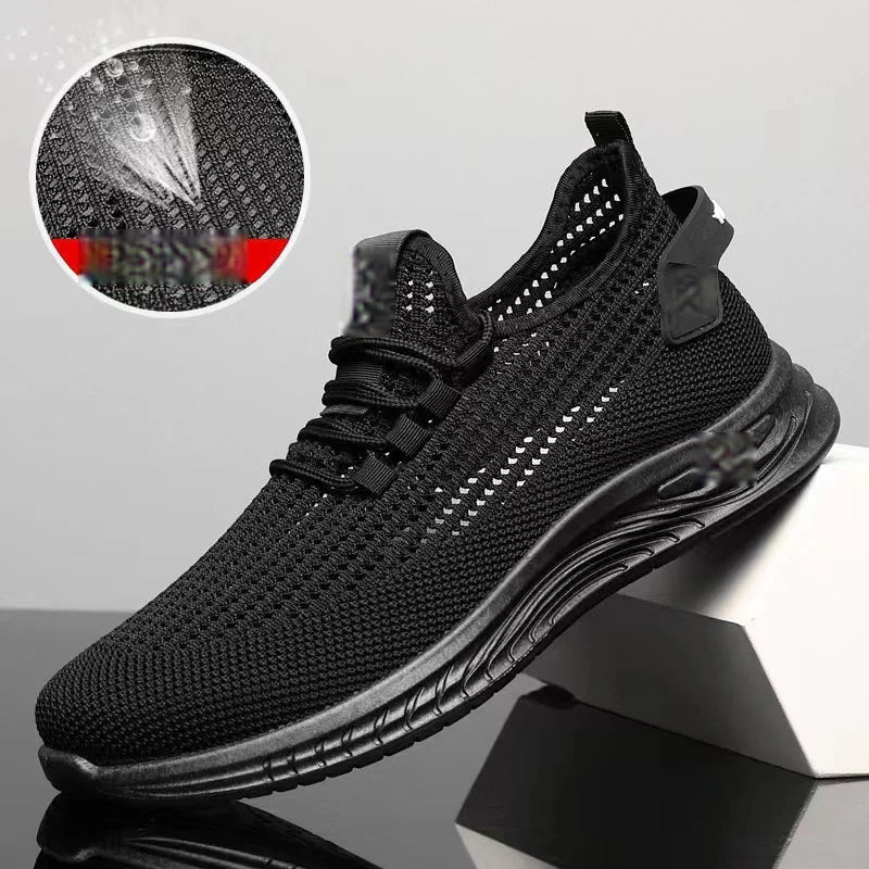 🔥【30% OFF】👟【39-44】Kényelmes és légáteresztő hálós, csúszásmentes, divatos alkalmi férfi cipő