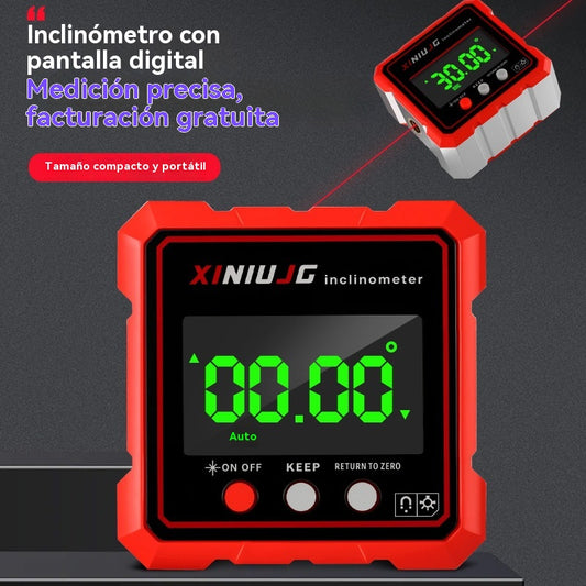 ⚡Oferta por tiempo limitado🔋 Nivel electrónico recargable con imán: medición instantánea