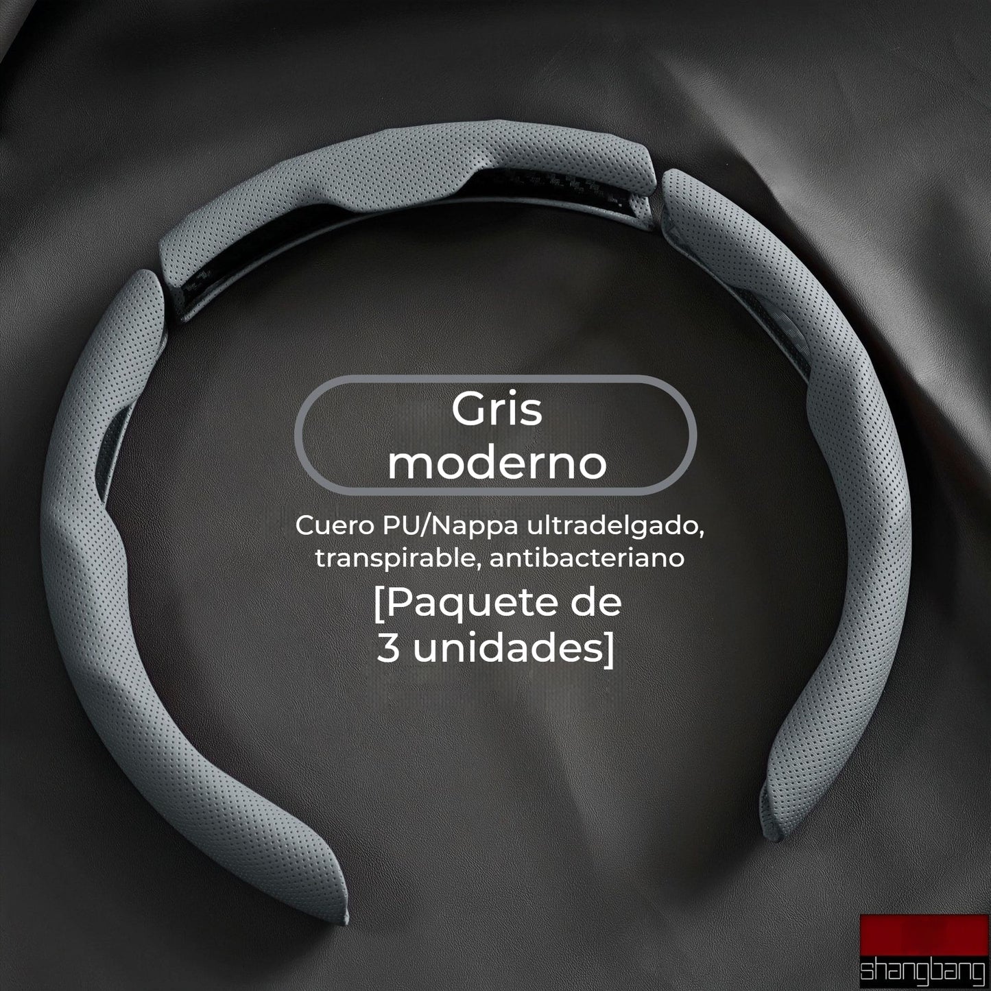 Oferta por tiempo limitado 🚗 Fundas para volante de coche, paquete de dos, unisex, antideslizantes, absorben el sudor y son resistentes al desgaste.