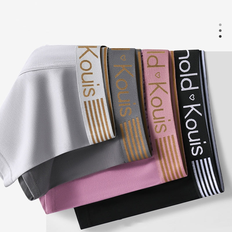 🔥🔥【6 db】 Puha és kényelmes tiszta pamut férfi fehérnemű (L-4XL)
