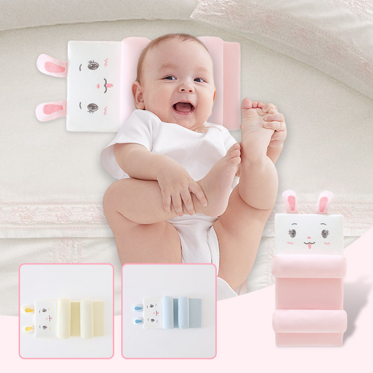 👶💤【Ajánlott életkor: 0-1 év】Billenésgátló párna a baba fejére