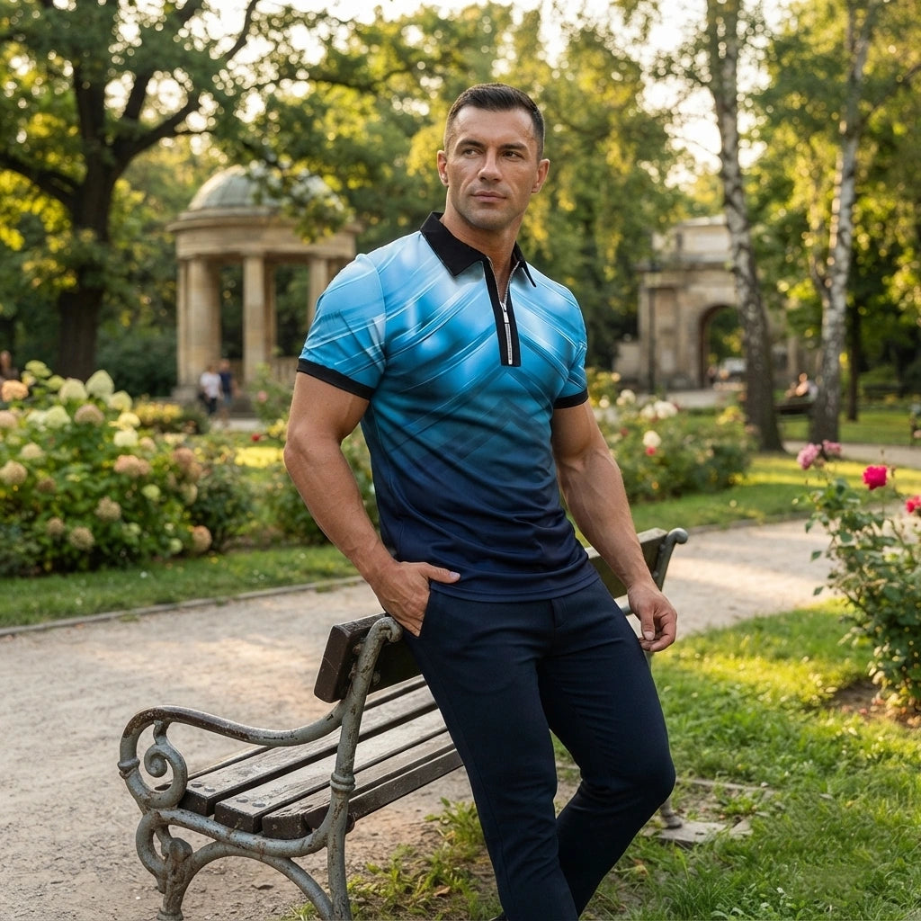 😎 50% kedvezmény | Férfi rövid ujjú póló S-6XL 2026. Alkalmas munkába és szabadidőbe