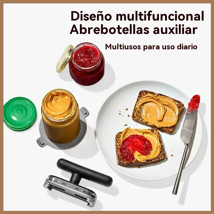 🔥Oferta por tiempo limitado: Compra 1 y llévate 1 gratis 2 piezas por 29€🌟Abridor de botellas multifuncional de acero inoxidable