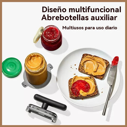 🔥Oferta por tiempo limitado: Compra 1 y llévate 1 gratis 2 piezas por 29€🌟Abridor de botellas multifuncional de acero inoxidable