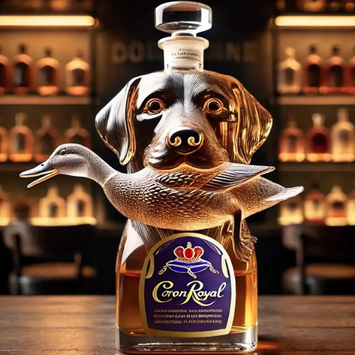 Humoros dizájnú whisky üveg szett (300–330 ml)｜10 kreatív és egyedi forma｜Eredeti ajándék és menő bárdekoráció